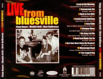 Fiona Boyes, Mookie Brill, Rich DelGrosso - Live From Bluesville (2008)