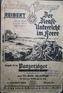 Reibert - Der Dienstunterricht im Heere - Ausgabe für den Panzerjaeger