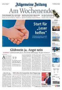 Allgemeine Zeitung Mainz - 25. November 2017