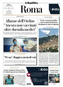 la Repubblica Roma - 14 Agosto 2021