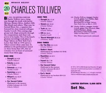 Charles Tolliver - Mosaic Select (2005) {3CD Set, Strata-East--Mosaic MS-020 rec 1970-1973}