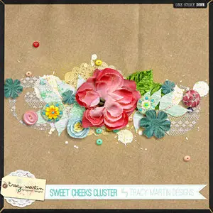 Scrap Kit: Streets Of My Hometown & 3 Flowers Clusters