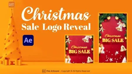 Christmas Sale Logo Reveal For After Effects 49599092