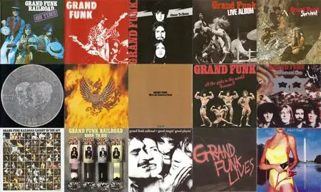 Grand Funk Railroad: Collection (1969-2007) [16CD + 4xDVD-5]