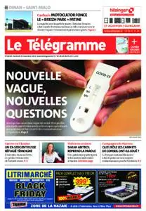 Le Télégramme Saint Malo – 25 novembre 2022