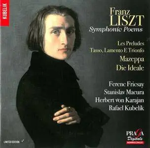 Ferenc Fricsay, Stanislav Macura, Herbert von Karajan, Rafael Kubelik - Franz Liszt: Symphonic Poems Vol. 1 (2017)