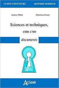 Sciences et techniques (1500-1789) : Documents