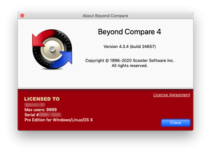 Beyond Compare 4 Pro Edition v4.3.4 Multilingual macOS