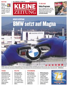 Kleine Zeitung [Kärnten|Steiermark] 30.Januar 2014
