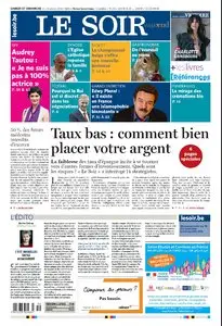 Le Soir du 04 05 Octobre 2014