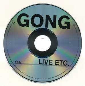 Gong - Live Etc. (1977) [2015, Universal Music Japan, UICY-77390/1]