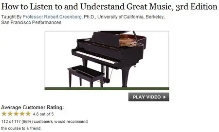 TTC VIDEO - How to Listen to and Understand Great Music, 3rd Edition (2011) [Repost]