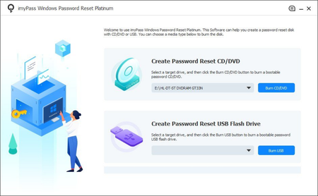 imyPass Windows Password Reset Standard / Platinum 1.0.10