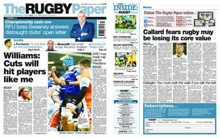 The Rugby Paper – February 16, 2020