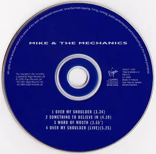 Mike & The Mechanics - Over My Shoulder [CDS] (1995)