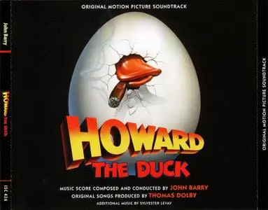John Barry, Thomas Dolby, Sylvester Levay - Howard The Duck: Original Motion Picture Soundtrack (1986) 3CDs Expanded 2019