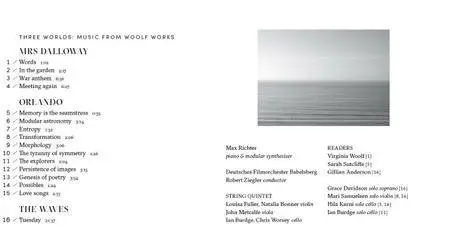 Max Richter - Three Worlds: Music From Woolf Works (2017)