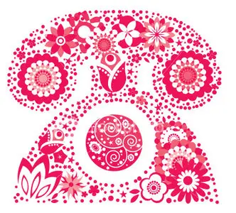 Vector telephone pattern 1