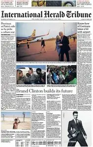 International Herald Tribune from Wednesday, 05. September 2012