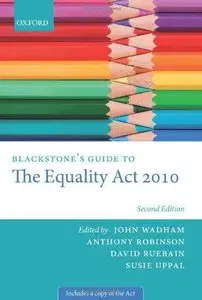 Blackstone's Guide to the Equality Act 2010 (2nd edition) (Repost)