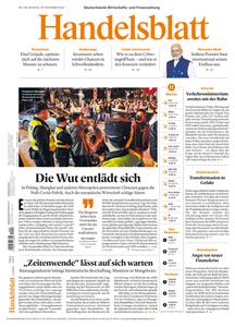 Handelsblatt  - 28 November 2022