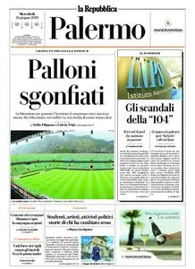 la Repubblica Palermo – 26 giugno 2019