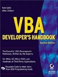 VBA Developer's Handbook, 2nd Edition (repost)