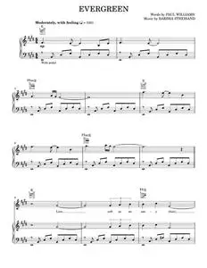 Evergreen - Barbra Streisand (Piano-Vocal-Guitar)