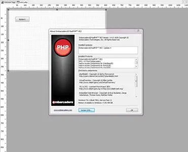 Embarcadero RadPHP XE2 Update 4