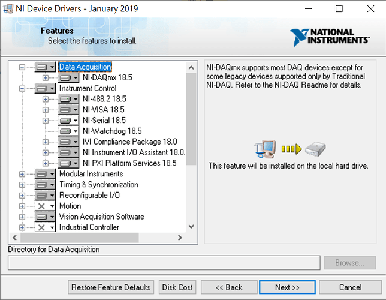 NI Device Drivers 2019.1