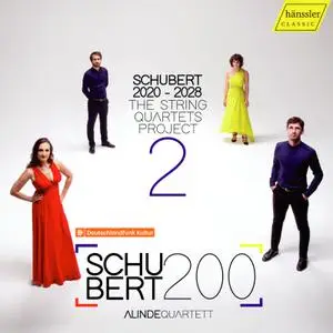 Alinde Quartett - Schubert 2020-2028: The String Quartets Project, Vol. 2 (2022) [Official Digital Download]