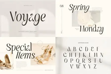 Voyage - Modern Classy Serif Font