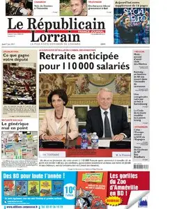 Le Republicain Lorrain  07 Juin 2012