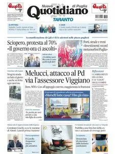 Quotidiano di Puglia Taranto - 18 Novembre 2023