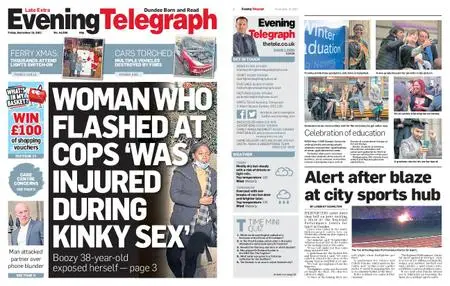 Evening Telegraph Late Edition – November 19, 2021