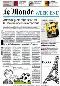 Le Monde et Suppléments du Samedi 9 Juin 2012