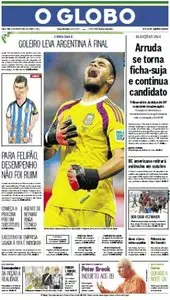 O Globo - 10 de julho de 2014 - Quinta
