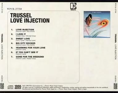 Trussel - Love Injection (1980) [2014, Japan]