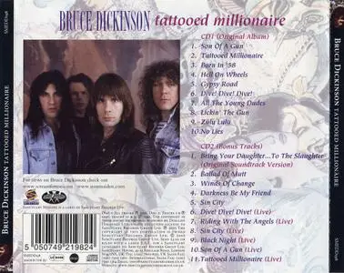 Bruce Dickinson - Tattooed Millionaire (1990) [2CD, Expanded Edition]