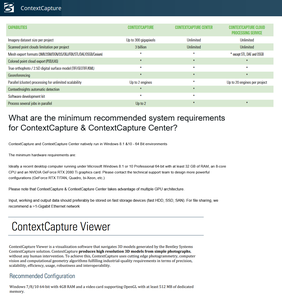 ContextCapture Desktop CONNECT Edition Update 20