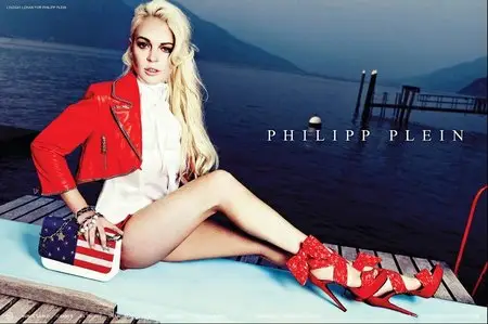 Lindsay Lohan - Philipp Plein Summer 2012 Collection