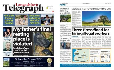 Lancashire Telegraph (Blackburn, Darwen, Hyndburn, Ribble Valley) – June 06, 2023