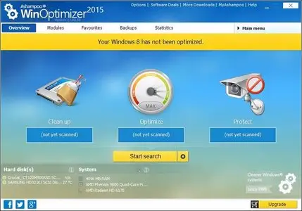 Ashampoo WinOptimizer 2015 11.00.50 Multilingual