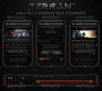 GraphicRiver Terran High-Tech Information Box