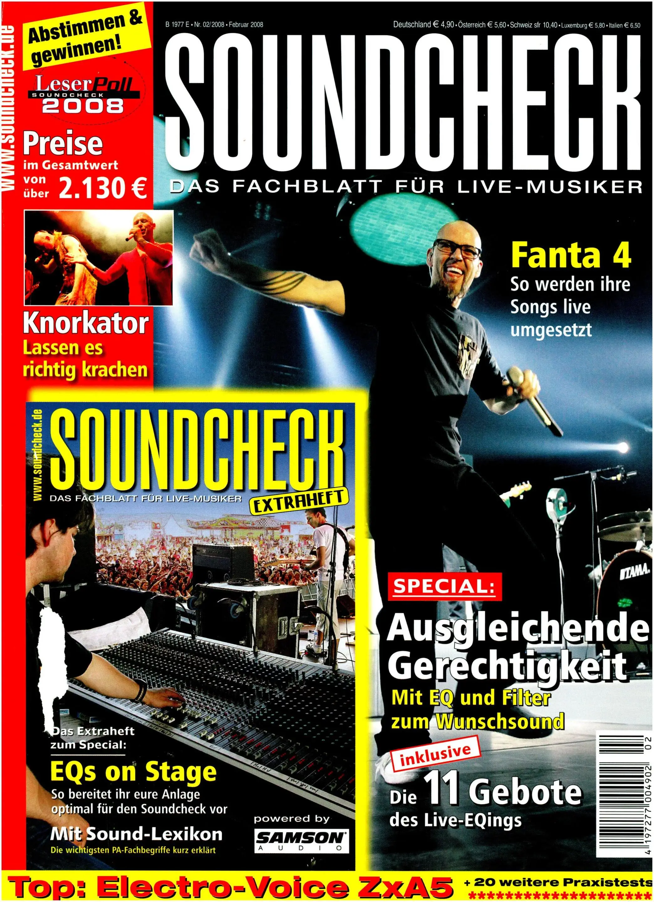 SOUNDCHECK – 14 Januar 2008