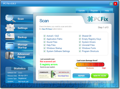 PC Fix 2011 3.03
