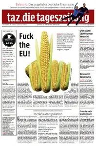 Tageszeitung TAZ vom 12 Februar 2014