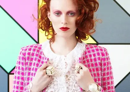 Karen Elson by Victor Demarchelier for Numéro June 2014