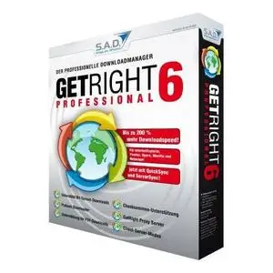 GetRight Professional 6.3b+1 (XP/Vista) - Latest Version