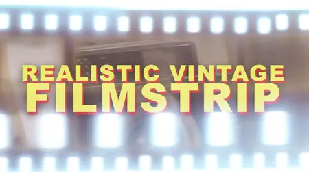 Realistic Vintage Filmstrip - Horizontal - Motion Graphics (VideoHive)